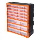 Συρταριέρα - κουτί αποθήκευσης Tactix με 39 διάφανα συρτάρια [320636]