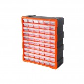 Συρταριέρα - κουτί αποθήκευσης Tactix με 60 διάφανα συρτάρια [320638]