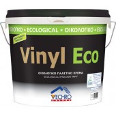 VECHRO VINYL ECO Πλαστικό Οικολογικό Χρώμα Λευκό 9Lt