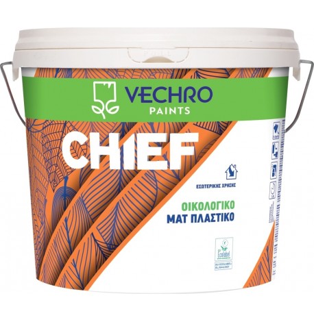 Chief Πλαστικό Eco Οικολογικό Ματ 9Lt VECHRO