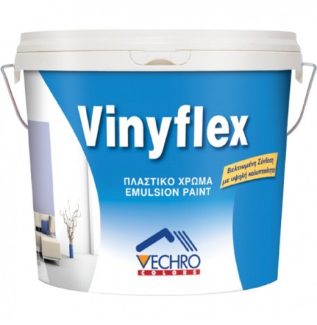 Vinyflex Πλαστικό Χρώμα Λευκό 9lt.