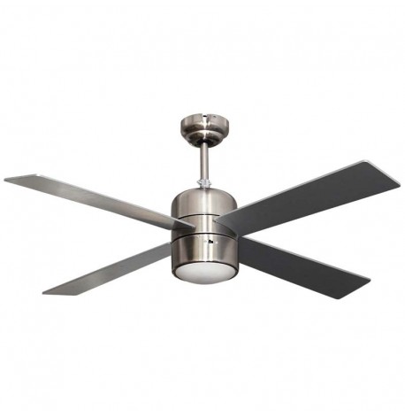 Bormann Elite BFN6110 Ανεμιστήρας Οροφής 120cm με Φως και Τηλεχειριστήριο Ασημί