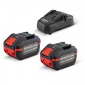 BORMANN PRO BBP9110 ΣΕΤ 2 ΜΠΑΤΑΡΙΕΣ 20V-6.0AH + ΦΟΡΤΙΣΤΗΣ 2.4Α 053156