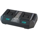 Φορτιστής διπλής μπαταρίας BORMANN Pro BBP2005 20V Li-Ion-2x4Ah-3A-PRO