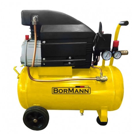 Bormann Lite BAT5002 Μονοφασικό Κομπρεσέρ Αέρος με Ισχύ 2hp και Αεροφυλάκιο 24lt
