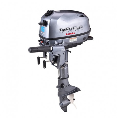 Kumatsugen GM6000 Εξωλέμβια Μηχανή Βενζίνης Τετράχρονη Κοντόλαιμη με Ιπποδύναμη 6hp