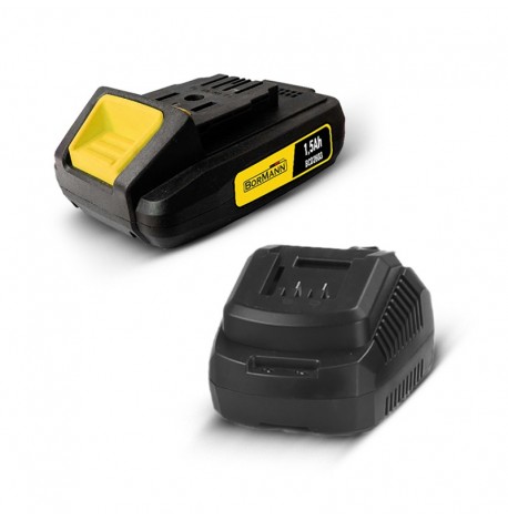BORMANN LITE BCD2605 ΣΕΤ ΜΠΑΤΑΡΙΑ 20V-1.5AH + ΦΟΡΤΙΣΤΗΣ 2.0Α 053477