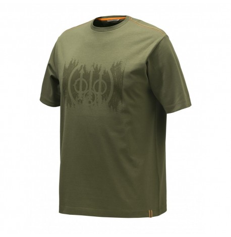 Beretta Trident T-shirt σε Χακί χρώμα
