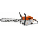 Nakayama PC4610 Αλυσοπρίονο Βενζίνης 5.5kg με Λάμα 45cm και Easy Start
