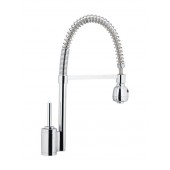 Viospiral SD62005A Ψηλή Μπαταρία Κουζίνας Πάγκου με Σπιράλ Ασημί