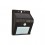 Eurolamp Επιτοίχιο Ηλιακό Φωτιστικό 0.55W 80lm Ψυχρό Λευκό 6500K με Αισθητήρα Κίνησης IP65