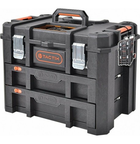 Tactix Εργαλειοθήκη Χειρός Πλαστική με Αφρολέξ Π52.8xB37.1xΥ39.9cm