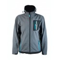 Bormann Pro Napoli BPP7056 Μπουφάν Εργασίας Softshell με Κουκούλα Γκρι