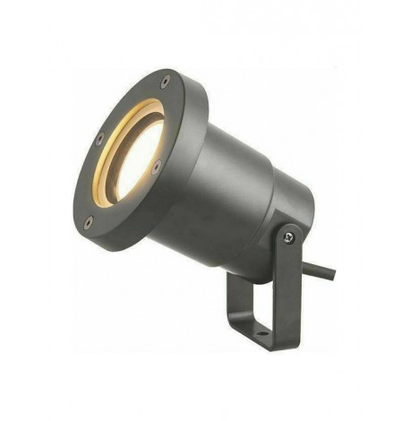 Eurolamp Φωτιστικό Προβολάκι Εξωτερικού Χώρου IP65 για Ντουί GU10 Γκρι