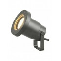 Eurolamp Φωτιστικό Προβολάκι Εξωτερικού Χώρου IP65 για Ντουί GU10 Γκρι