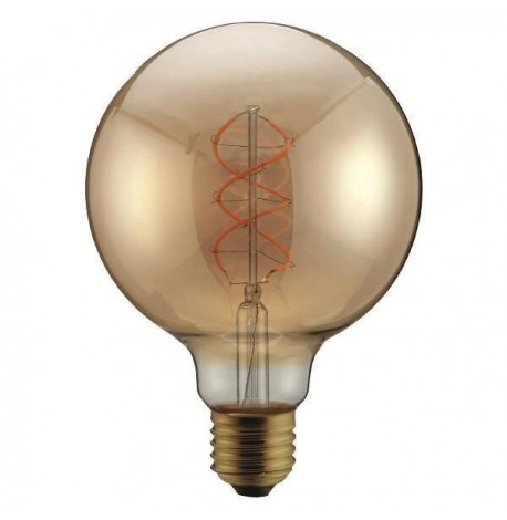 Eurolamp Λάμπα LED για Ντουί E27 και Σχήμα G95 Θερμό Λευκό 300lm Dimmable