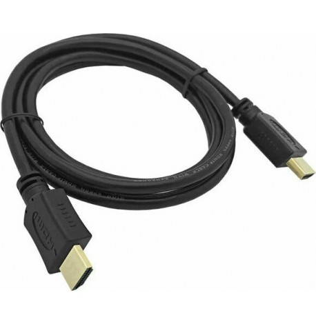 Eurolamp HDMI 1.4 Cable HDMI male - HDMI male 5m Μαύρο