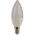Λάμπα LED για Ντουί E14 και Σχήμα C37 Θερμό Λευκό 380lm