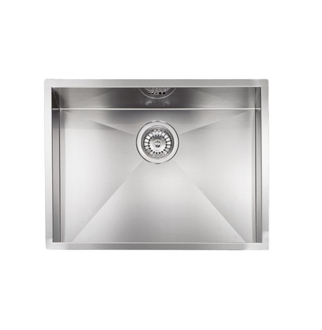 Ένθετος Νεροχύτης Inox Σατινέ Sanitec FILO QUADRA (57Χ45) 11908