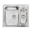 Ένθετος Νεροχύτης Inox Σατινέ Sanitec ΜΑΤΙCO (58x50) 11642