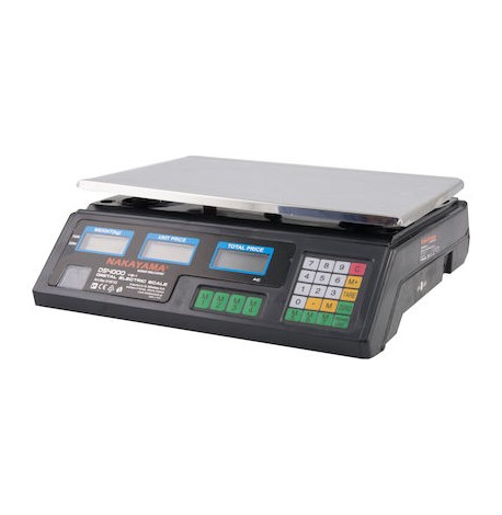 Bormann Ηλεκτρονική Επαγγελματική Ζυγαριά με Ικανότητα Ζύγισης 40kg και Υποδιαίρεση 5gr DS4000