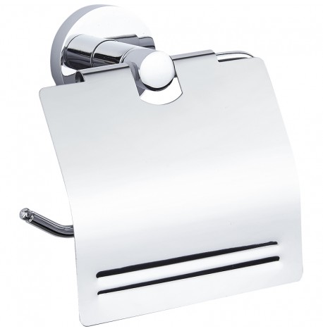 Bormann Χαρτοθήκη Επιτοίχια από Χρώμιο 13,5x5x14cm