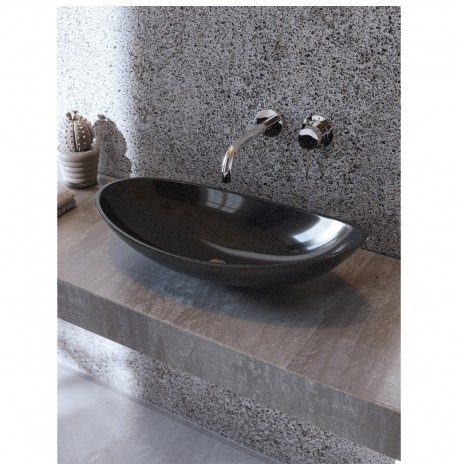 Επιτραπέζιος Νιπτήρας 66x35,5x14cm Σε 6 Αποχρώσεις Sanitec BLISS