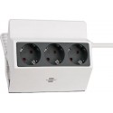 Πολύπριζο 3 Θέσεων με Καλώδιο 3m Λευκό Brennenstuhl