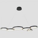 Φωτιστικό Κρεμαστό Γραμμικό LED 90W 3000Κ 1200X400X1200 Σε Μαύρο