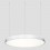 Φωτιστικό Κρεμαστό LED 40W 3000Κ 50X9 Σε Λευκό