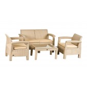 Σαλόνι Κήπου  RATTAN TOSCANA ΣΕΤ 4 τμχ