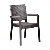 Πολυθρόνα RATTAN TROYA Σε 3 Αποχρώσεις